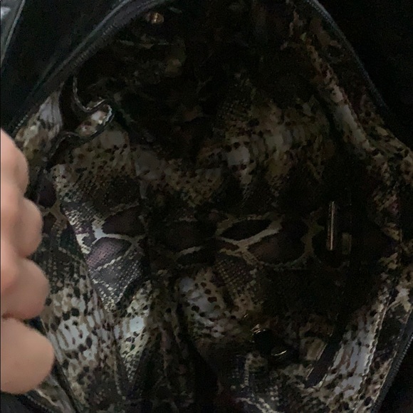 Black calf hair bag - Picture 4 of 7